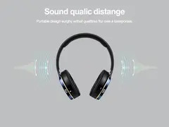 Wireless headphones with superior sound quality and portable design.