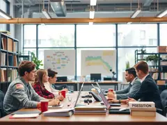 Espírito resiliente desafiando o ambiente de trabalho adverso