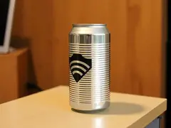 Amplificador WiFi em lata de cerveja melhora a estabilidade da rede