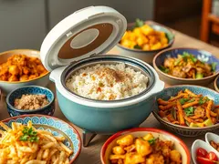 Colorful Rice Cooker Creative Dishes Showcase